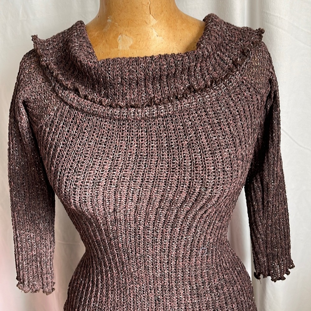 WINDSOR KNIT COWL-NECK DRESS NWT